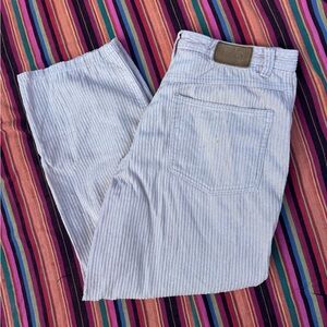 VINTAGE MENS QUICKSILVER baggy corduroy Salt water denim